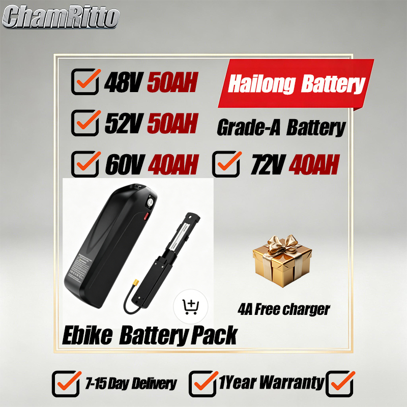 72V 50Ah 21700 Lithium Battery - 전기 자전거 배터리 21700 하일롱 폴리