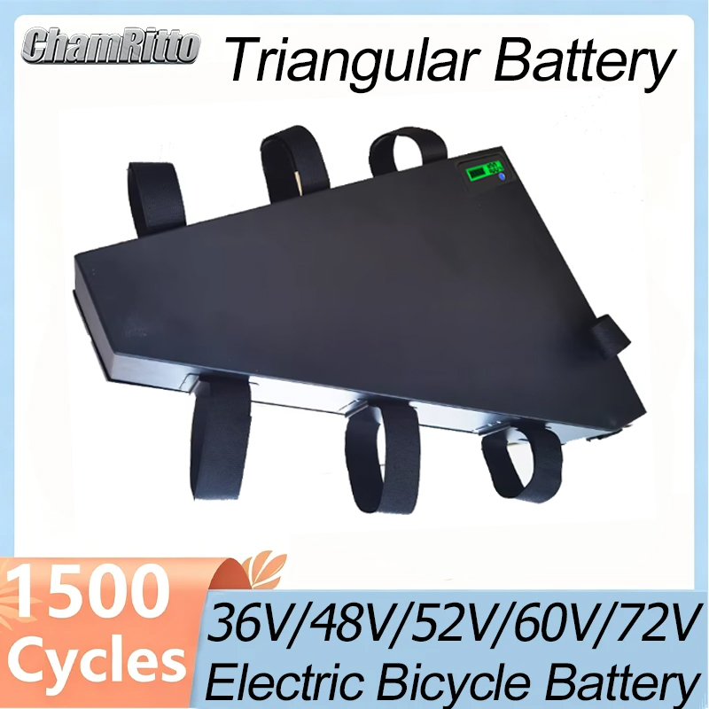 72V 50Ah 21700 Lithium Battery - 전기 자전거 60v72v 3000w 삼각형 배터리
