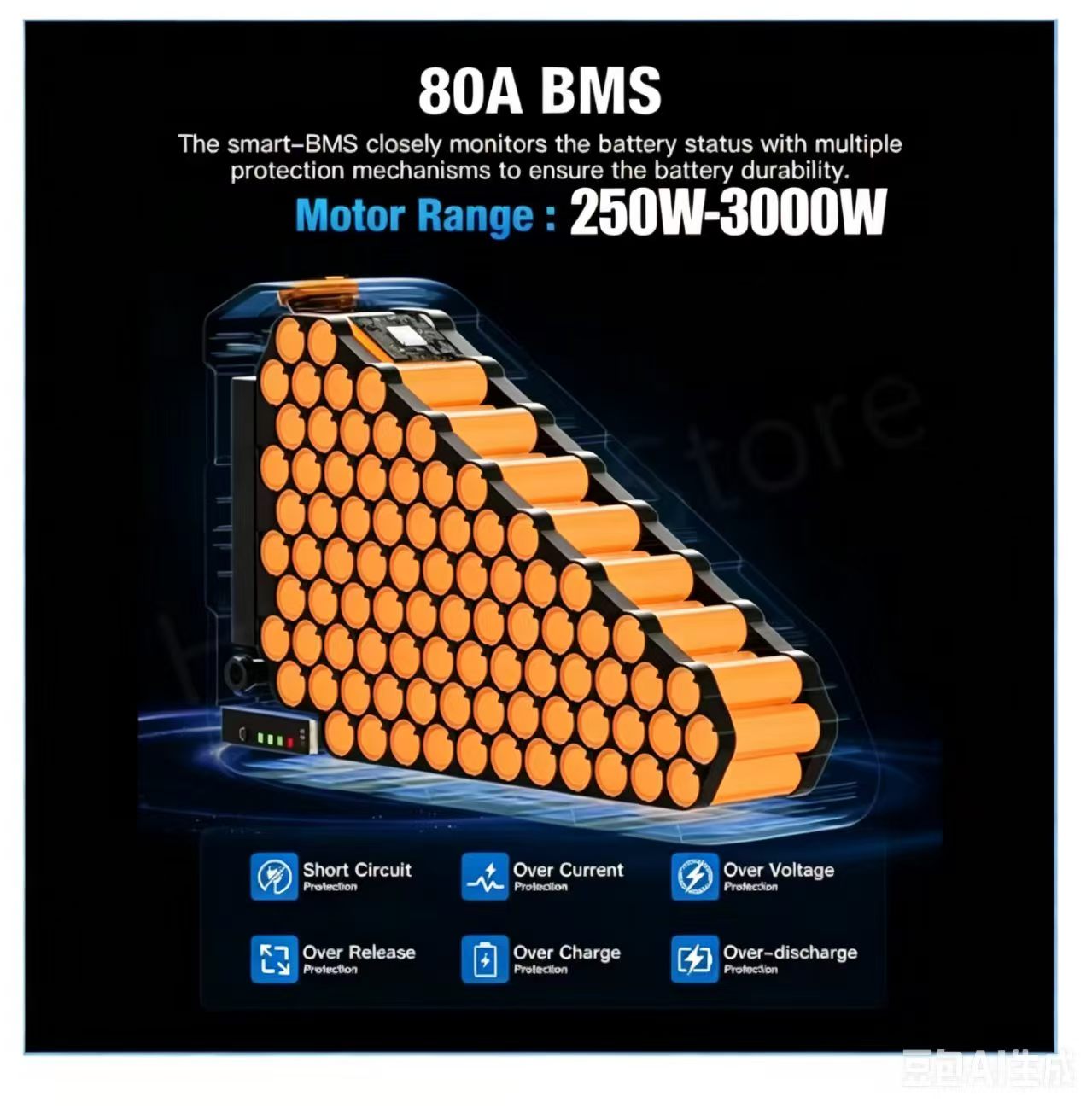 전기 자전거 36V 48V 52V 2000W 배터리 3 - 72V 50Ah 21700 Lithium Battery 리뷰 및 가격