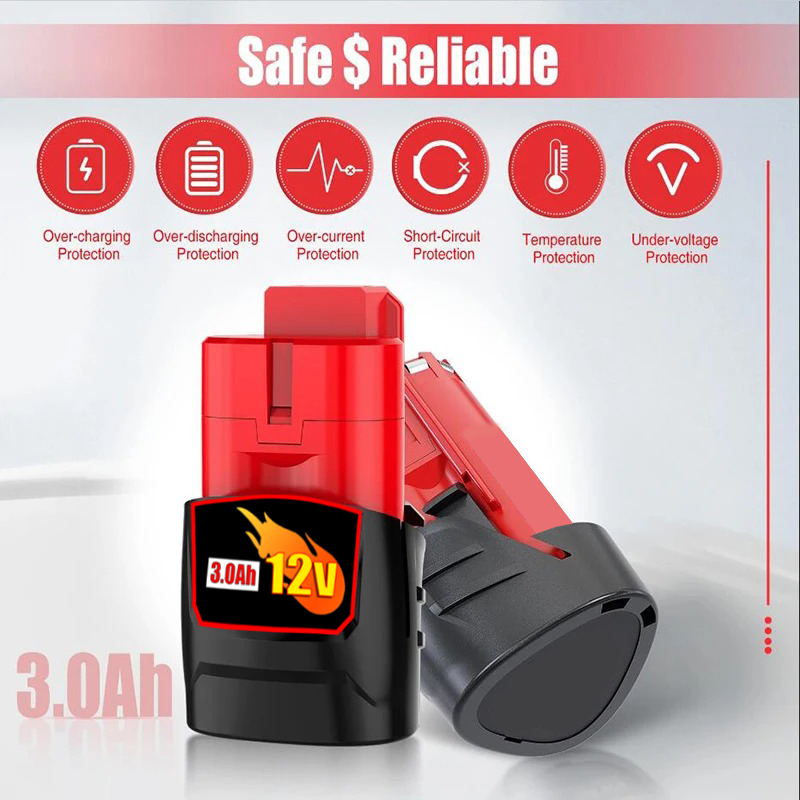밀워키 M12 XC 무선 공구용 HOT 12V 고용량  - 60V 50Ah Electric Scooter Battery 리뷰 및 가격
