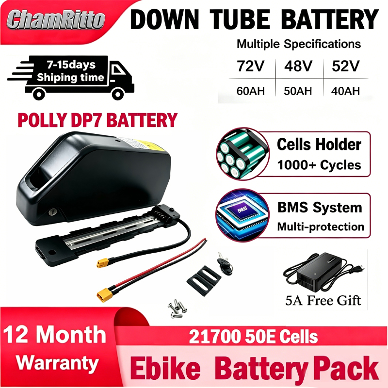 E바이크 챔라이더 36V 48V 52V 30Ah 40  - 72V 50Ah 21700 Lithium Battery 리뷰 및 가격
